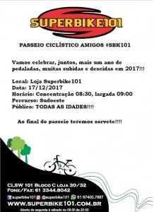 Passeio ciclistico171217